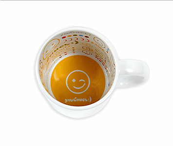 Кружка с принтом внутри